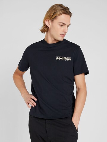 NAPAPIJRI Shirt 'S-GOUIN' in Black: front