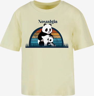 T-shirt 'Tao Tao Nostalgia Heroes of Childhood' F4NT4STIC en jaune : devant