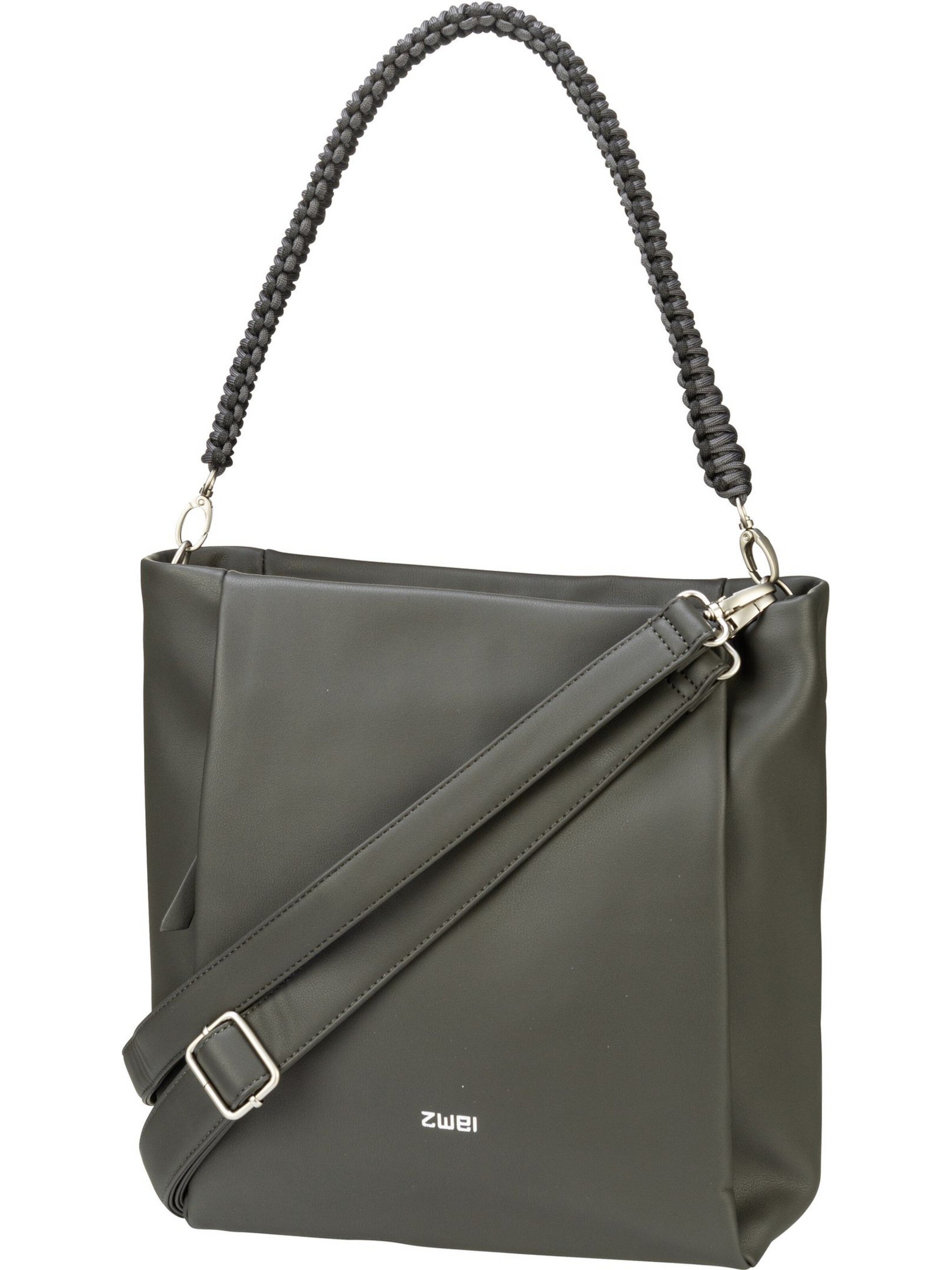 ZWEI Schultertasche 'Yuna' in Grau