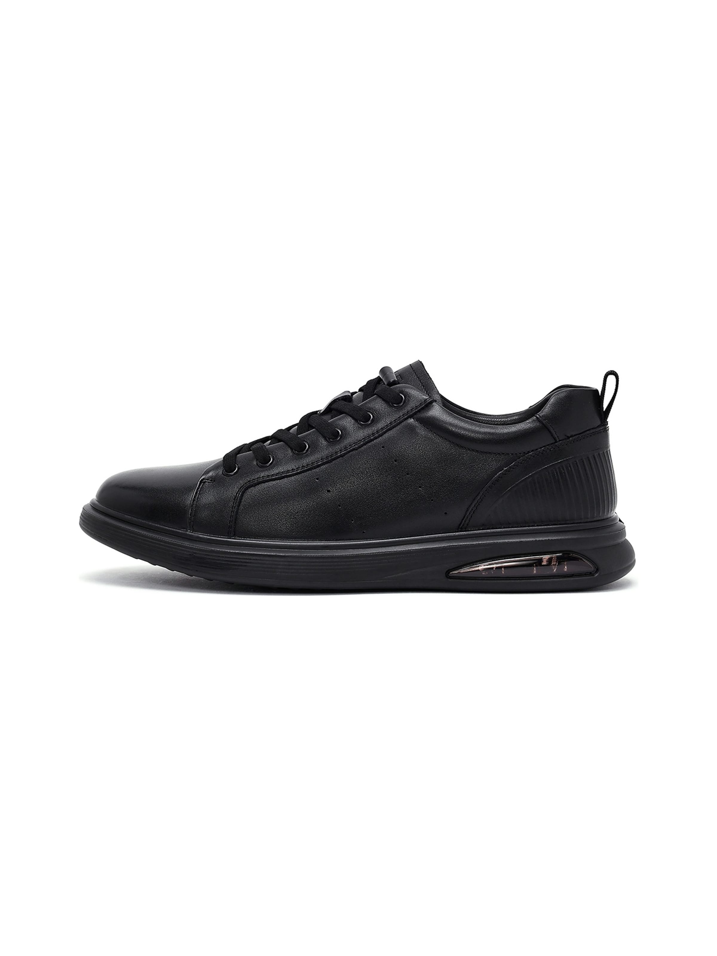 Derimod - Zapatillas deportivas bajas en negro: frente