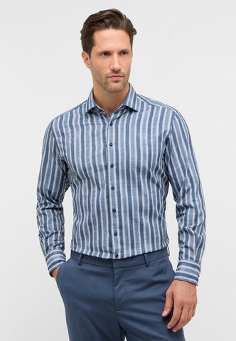 ETERNA Regular fit Business shirt in Blue: front