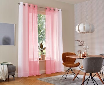 MY HOME Curtains & Drapes in Pink