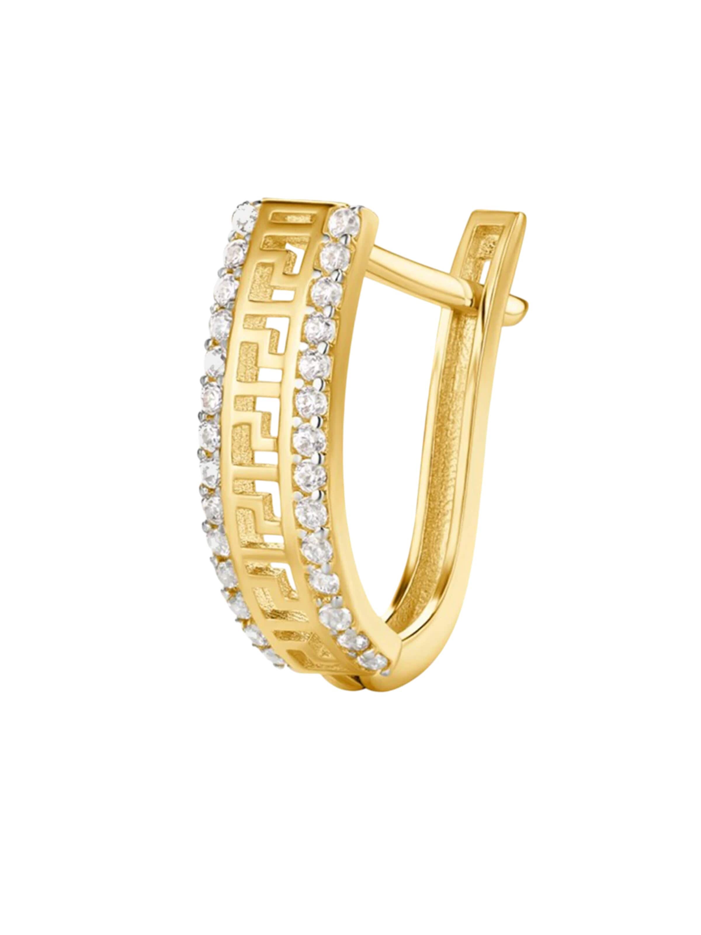 Orecchini 'Ohrringe aus 585 Gelbgold' di DIAMANT LETERNEL in giallo