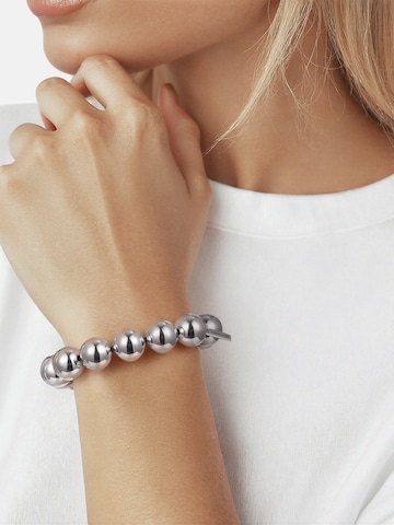 Yokoamii - Pulsera en plata: frente