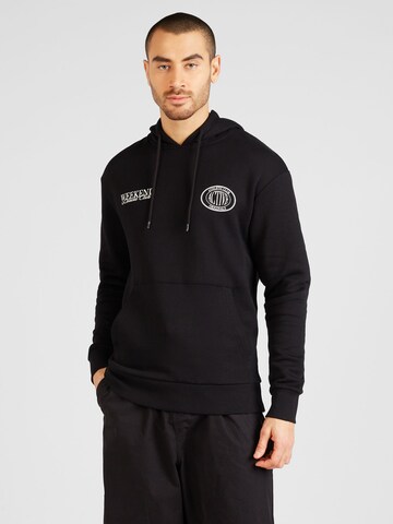 JACK & JONES Sweatshirt 'BRADLEY' in Black: front