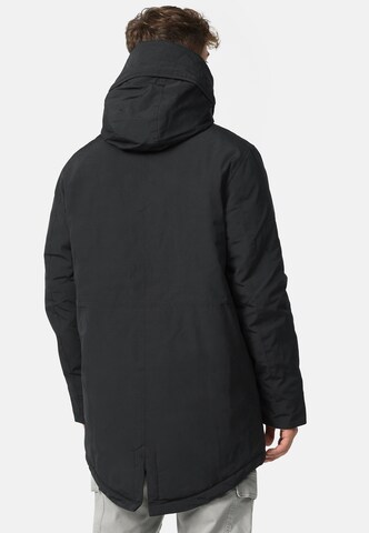 INDICODE JEANS Between-seasons parka ' Benicio ' in Black