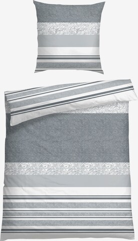 SCHIESSER Duvet Cover 'Adele' in Grey: front