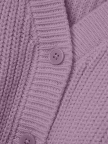NAME IT Knit Cardigan 'VALEA' in Purple