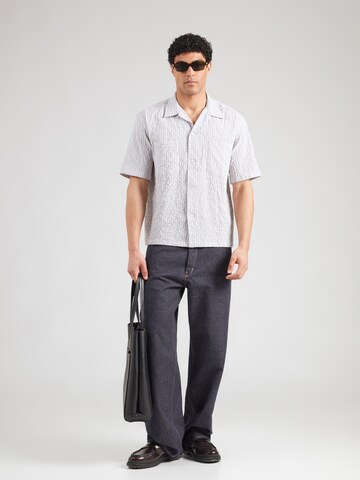 NORSE PROJECTS Pohodlné nošení Košile 'Mols' – šedá