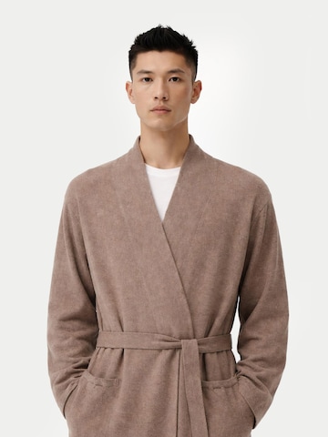 GOBI Cashmere Bademantel lang‌‌‌ in Grau