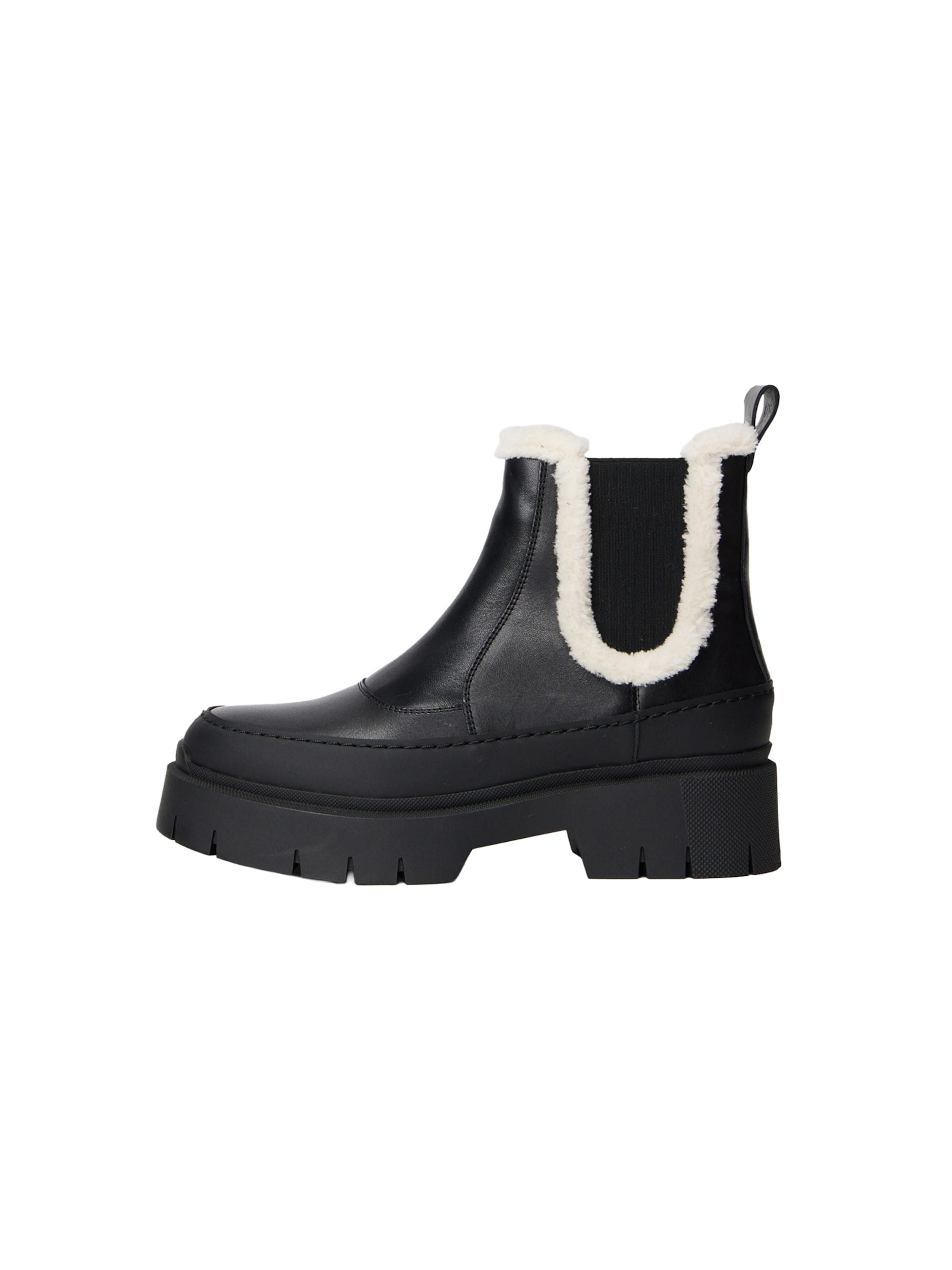 Ghete chelsea 'Kris' de la HUGO pe negru: față