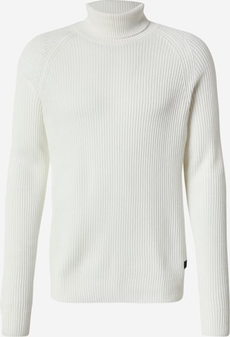JACK & JONES Pullover 'JJPannel' i hvid: forside