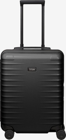 TITAN Trolley 'OVERSEAS' in Schwarz: Vorderseite