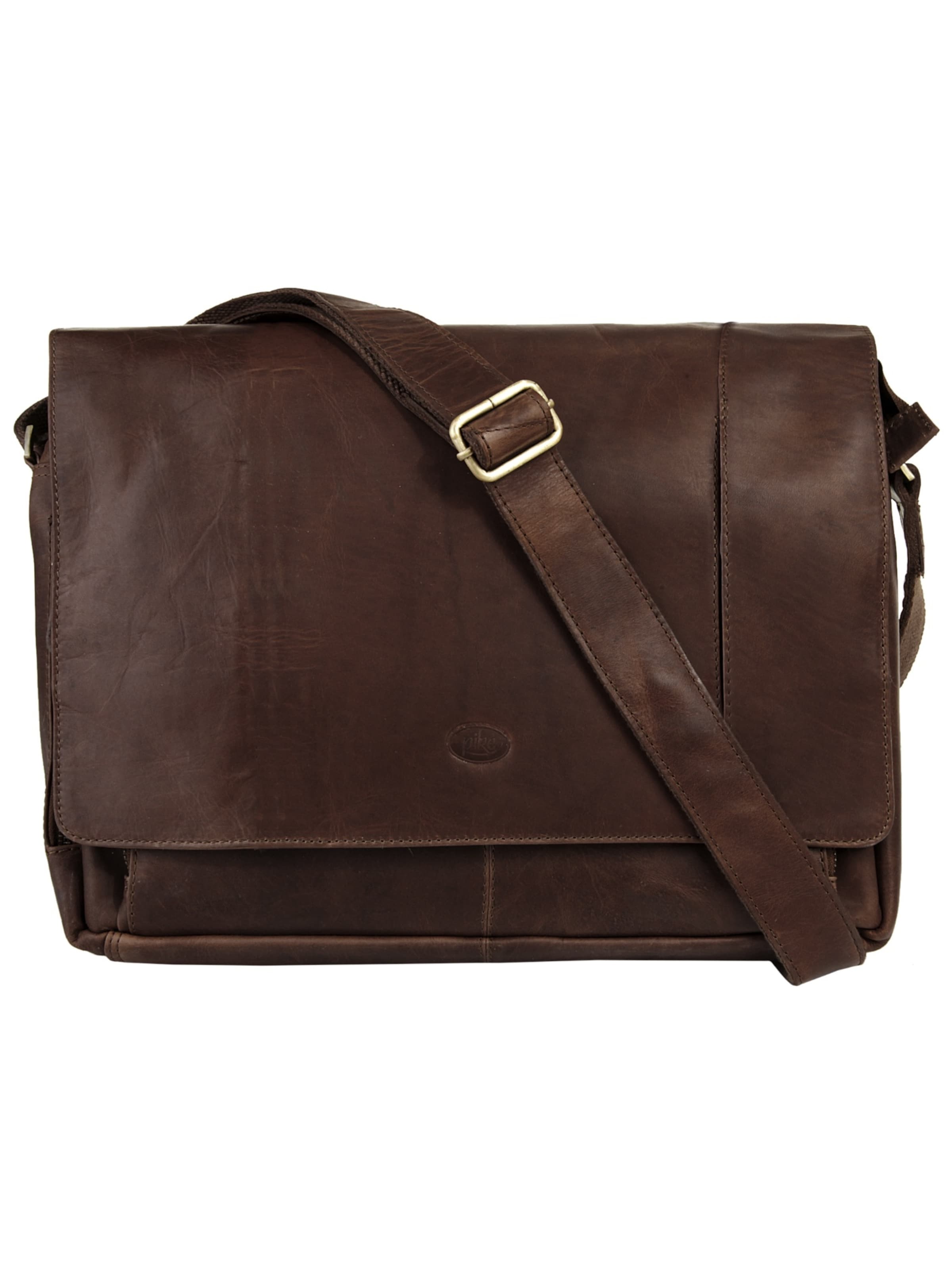 piké Messenger 'piké Messenger-Bag' in Brown: front