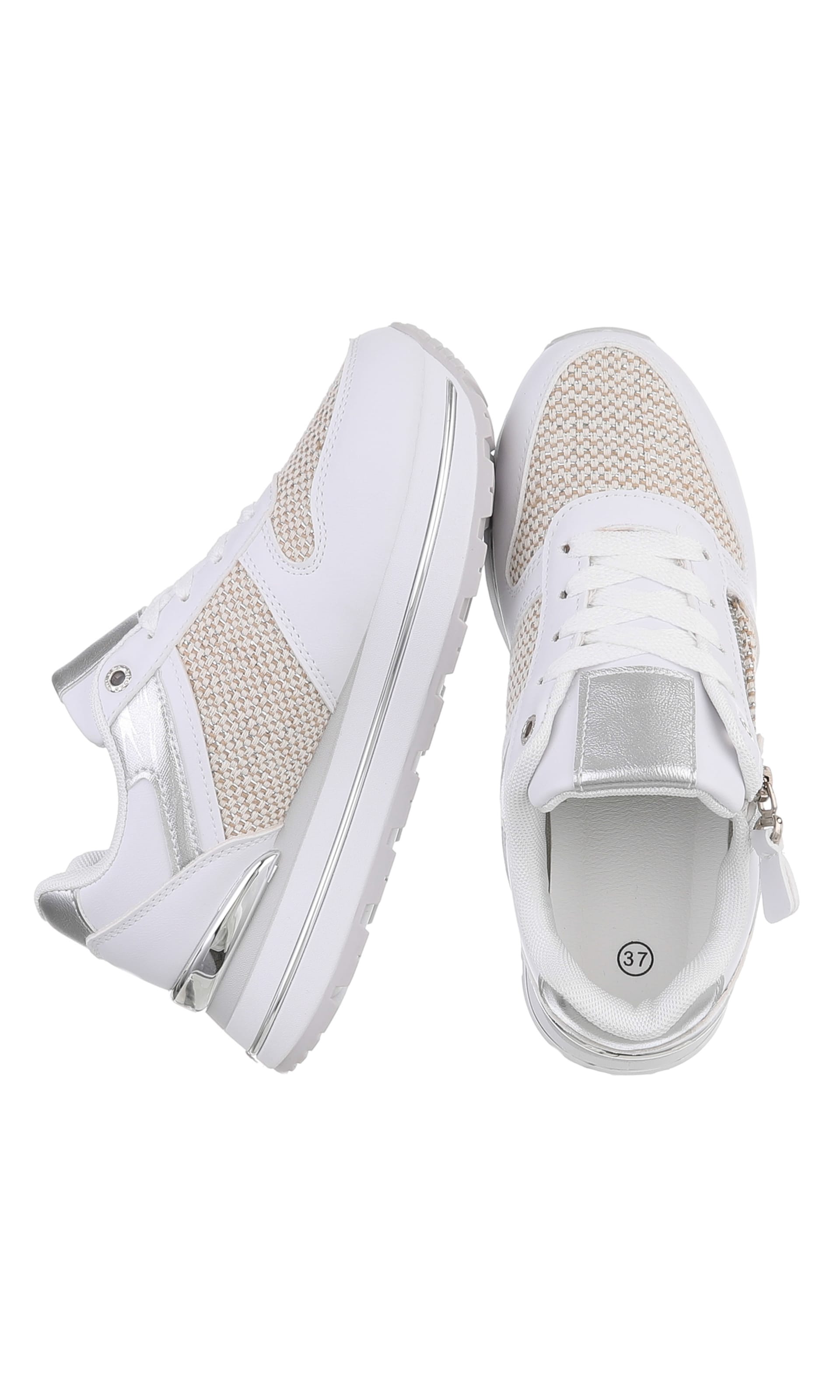 Ital-Design Sneaker in Weiß
