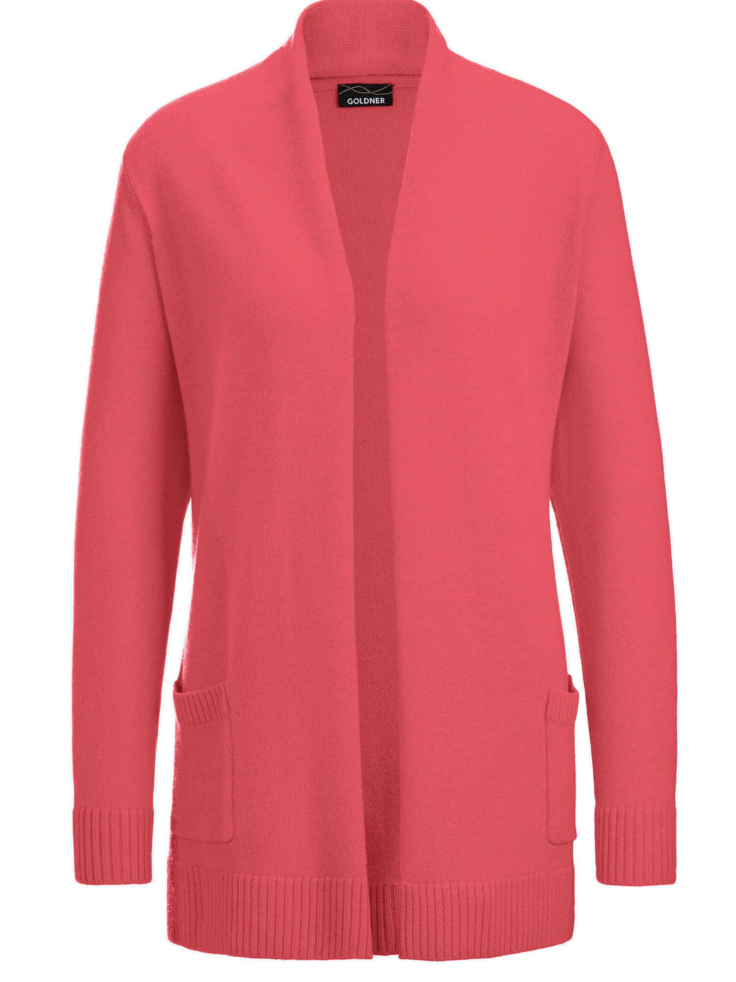 Goldner Cardigan en corail, Vue avec produit