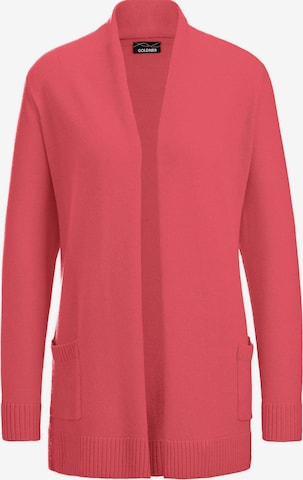 Goldner Gebreid vest in Roze: voorkant