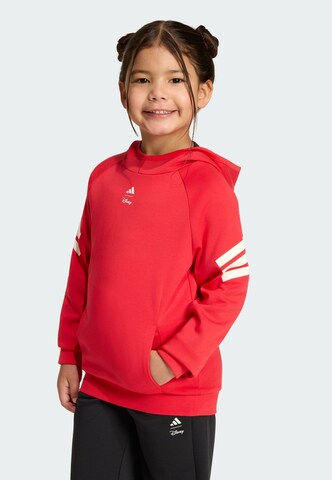 ADIDAS SPORTSWEAR - Camiseta deportiva 'Adidas x Disney Micky Maus' en rojo: frente