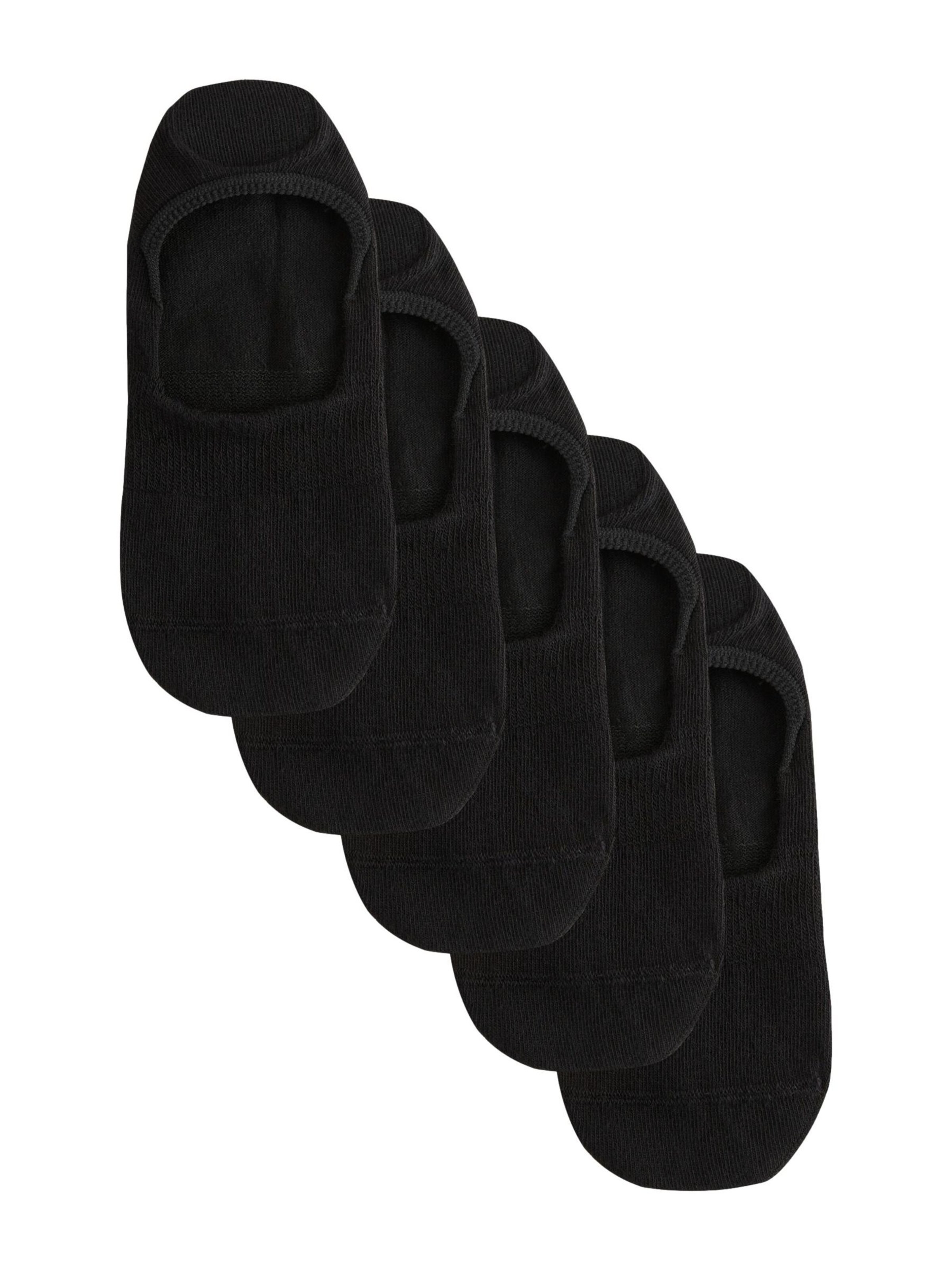 melns Next Zeķes pēdiņas: no priekšpuses