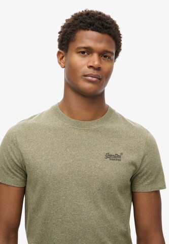 Superdry Paita 'Essential' värissä vihreä