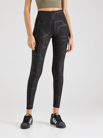 ONLY PLAY Skinny Workout Pants in Black: front