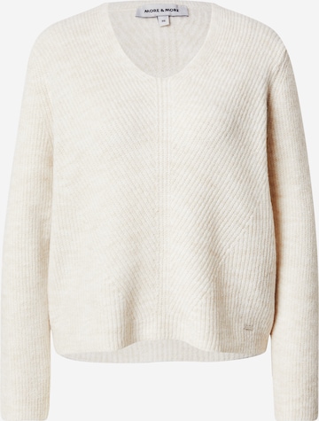 MORE & MORE Sweter w kolorze beżowy: przód