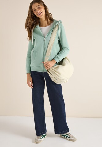 CECIL Sweatjacke in Grün