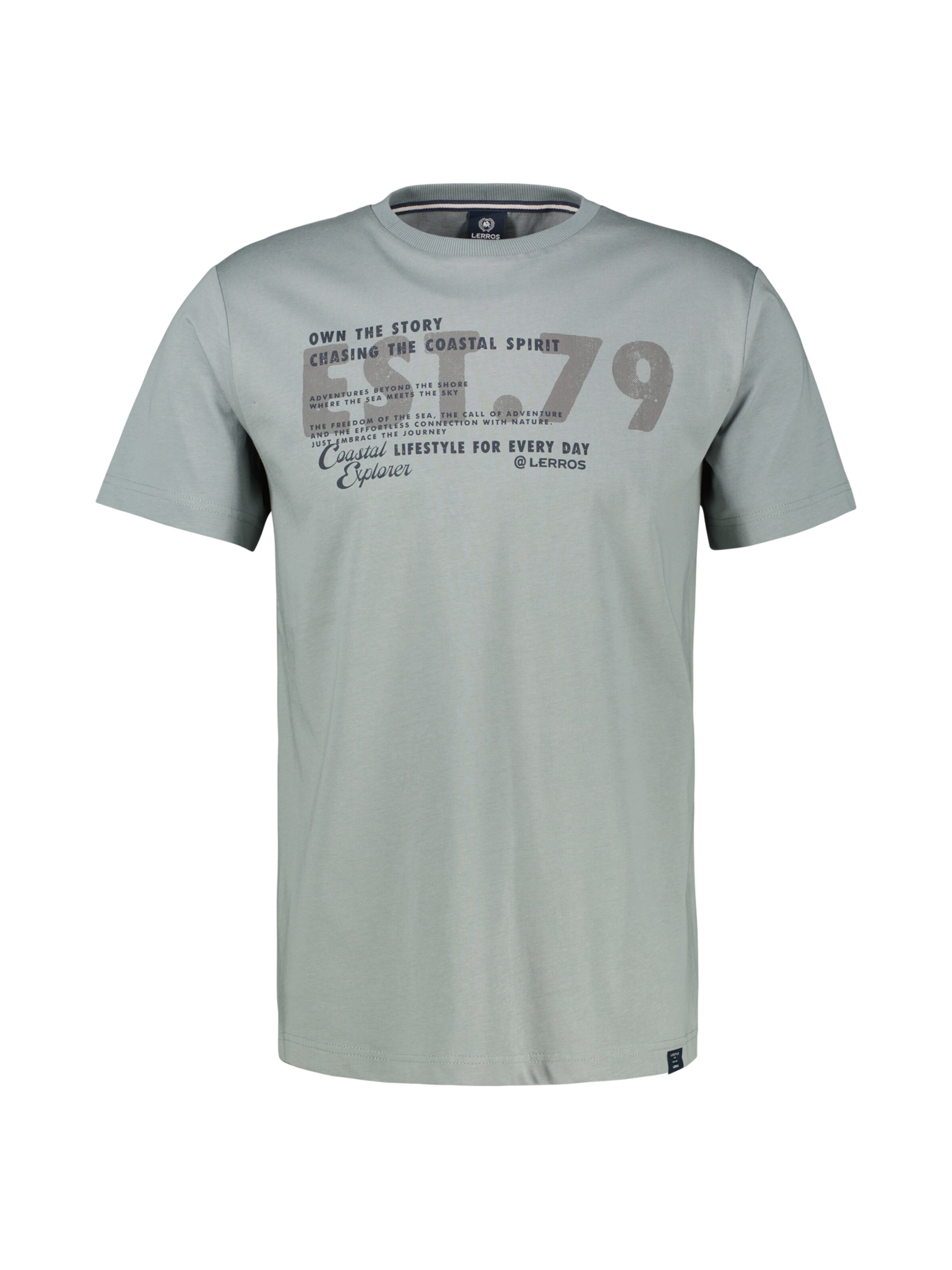 LERROS Shirt in Grey: front