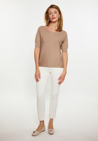 Pull-over Usha en beige