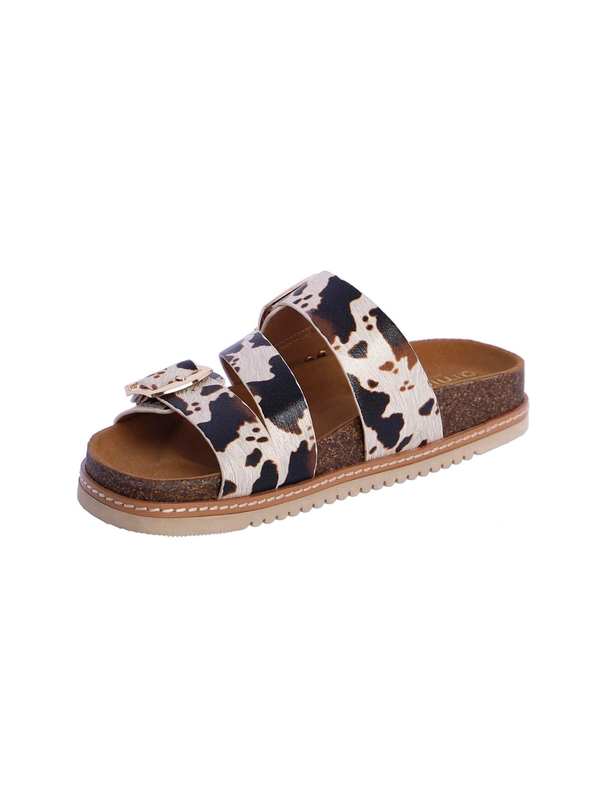 Amichi - Zapatos abiertos en gris