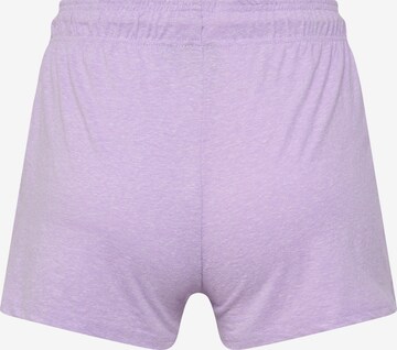 Hummel Regular Workout Pants in Purple