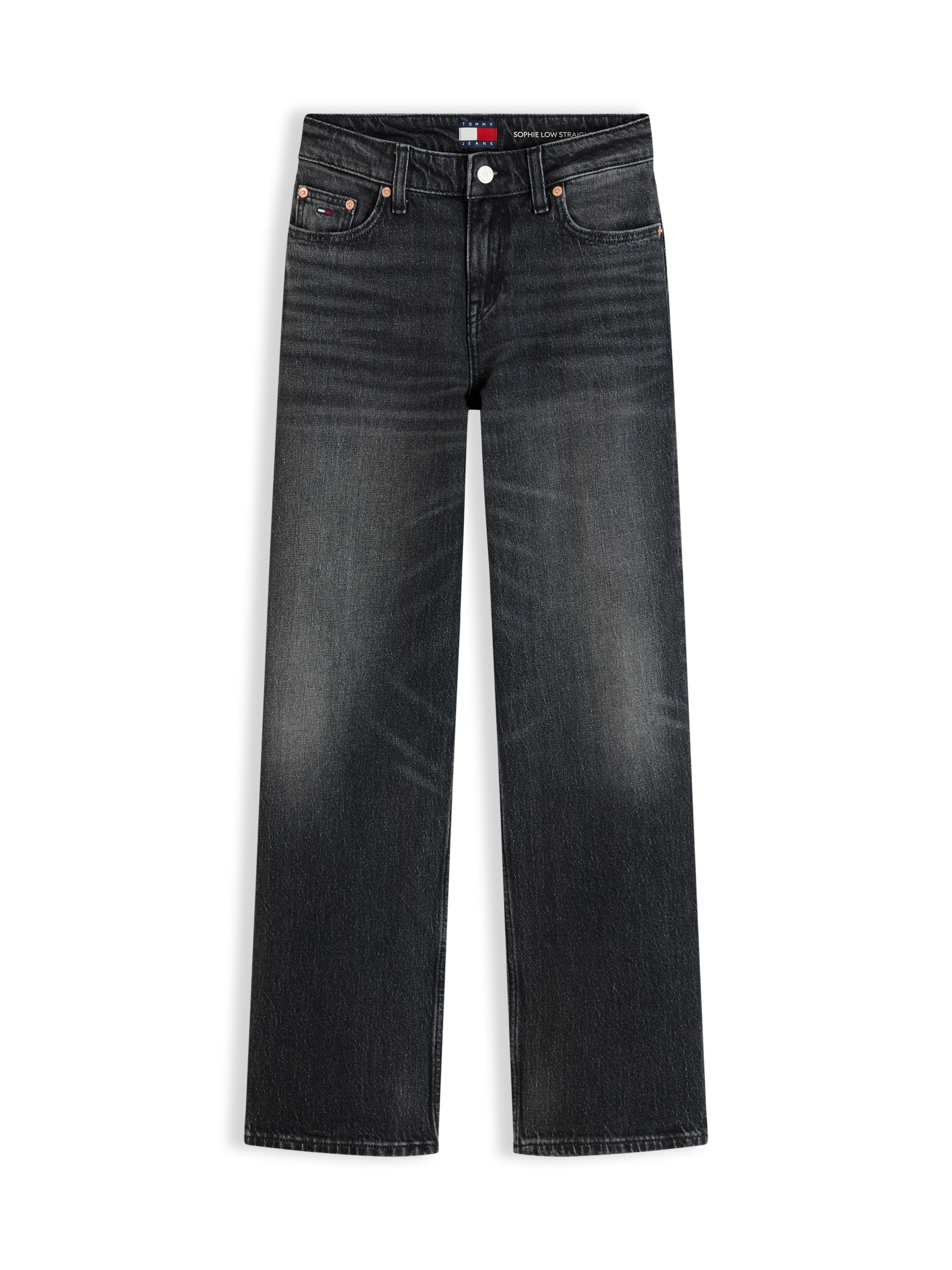 Tommy Jeans tavaline Teksapüksid 'BJ0111', värv must: eest vaates