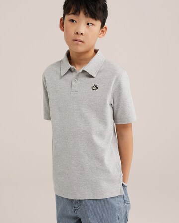 T-Shirt WE Fashion en gris : devant