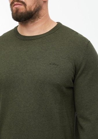 Pull-over s.Oliver en vert