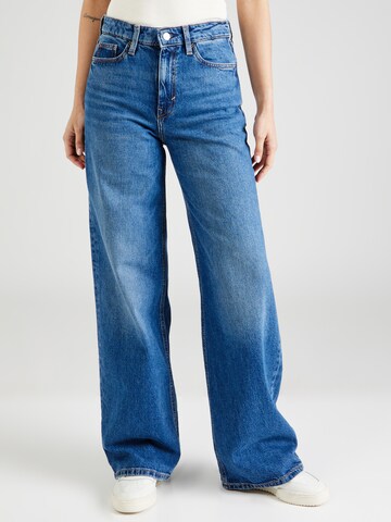 ESPRIT Wide leg Jeans in Blauw: voorkant