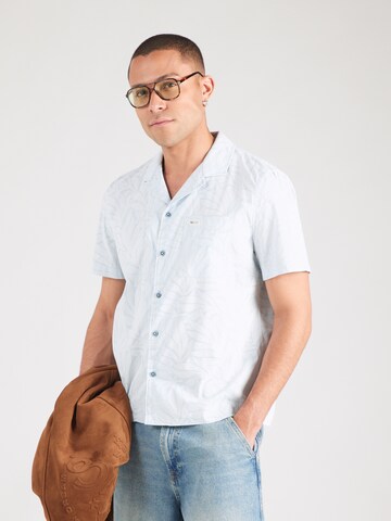 s.Oliver Regular fit Overhemd in Blauw: voorkant