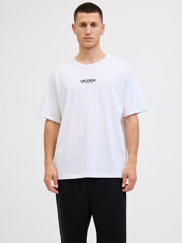 Tricou 'JJMIKO' de la JACK & JONES pe alb