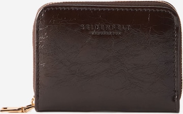 Seidenfelt Wallet 'YLVA' in Brown: front