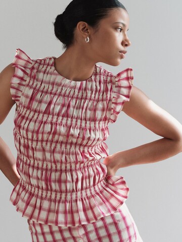 Next Blusentop in Pink: Vorderseite