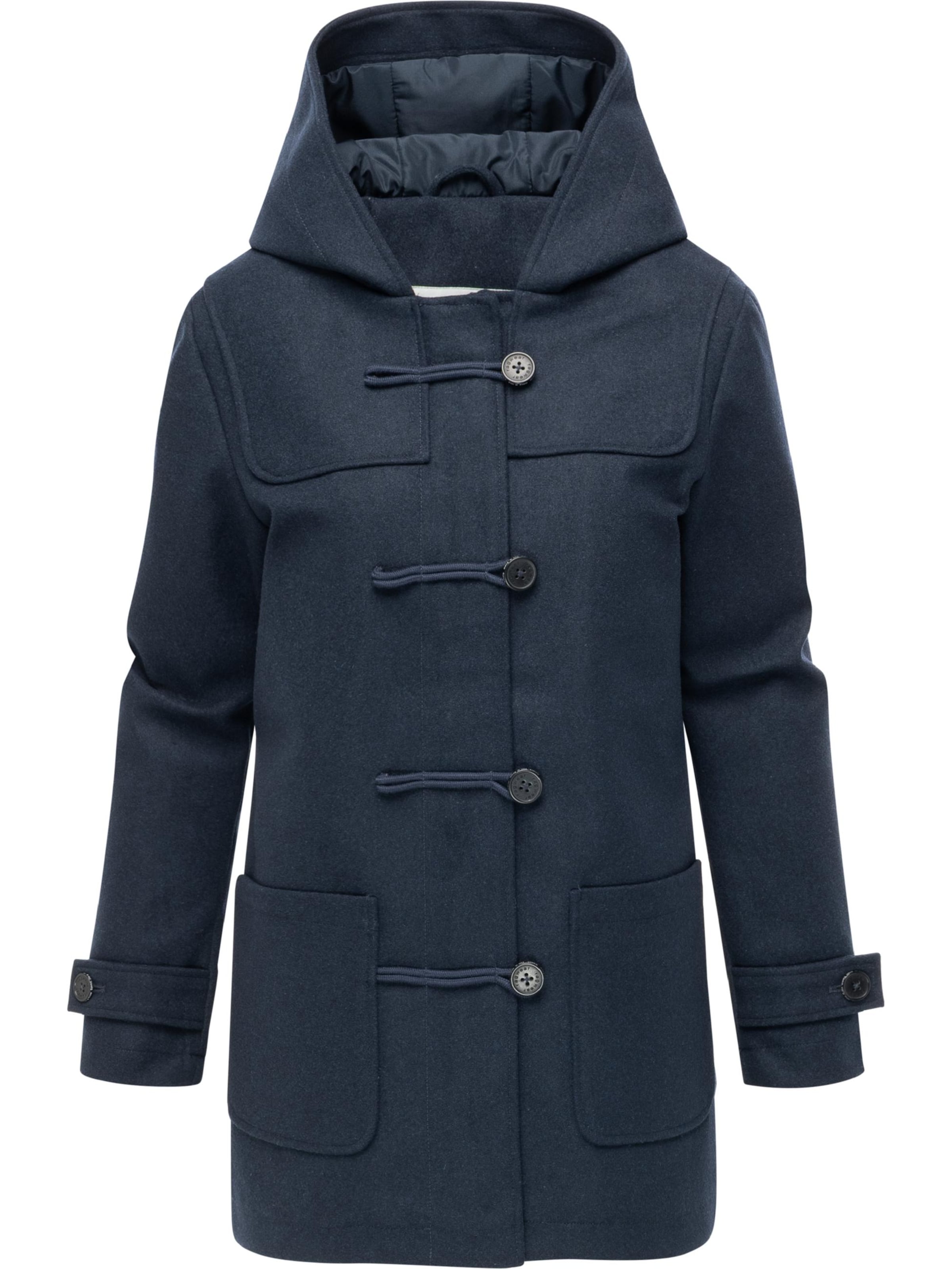 Ragwear Χειμερινό παλτό 'Youmodo' σε μπλε: μπροστά