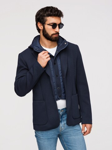 Ombre Regular Fit Businesshemd in Blau