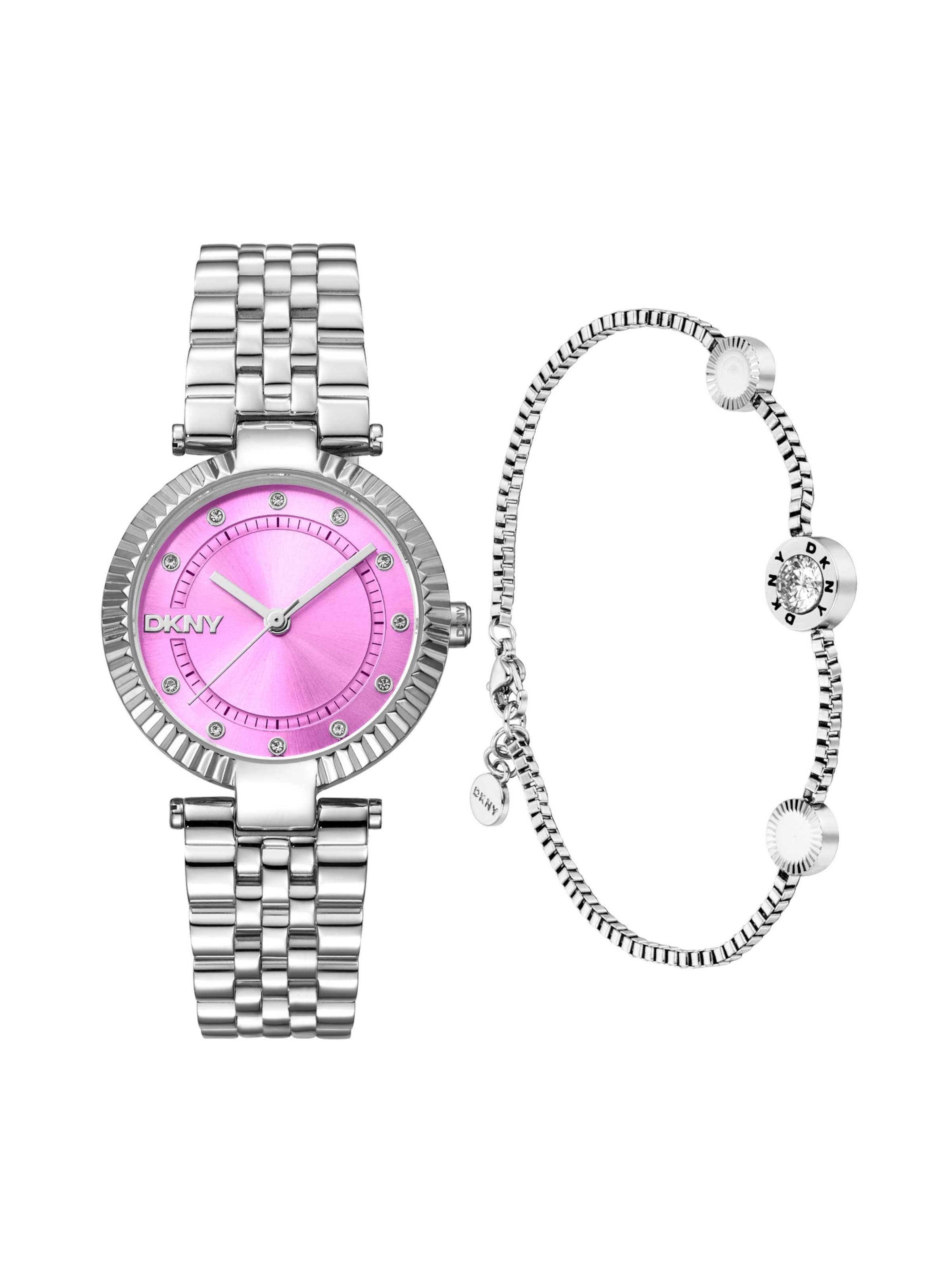 DKNY Analoguhr in Silber