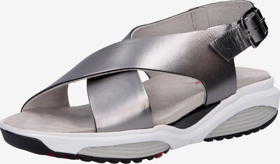 Xsensible Sandalen in platin, Produktansicht