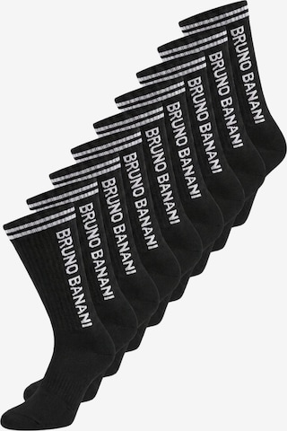 Chaussettes de sport ' GARZA ' Bruno Banani en noir : devant