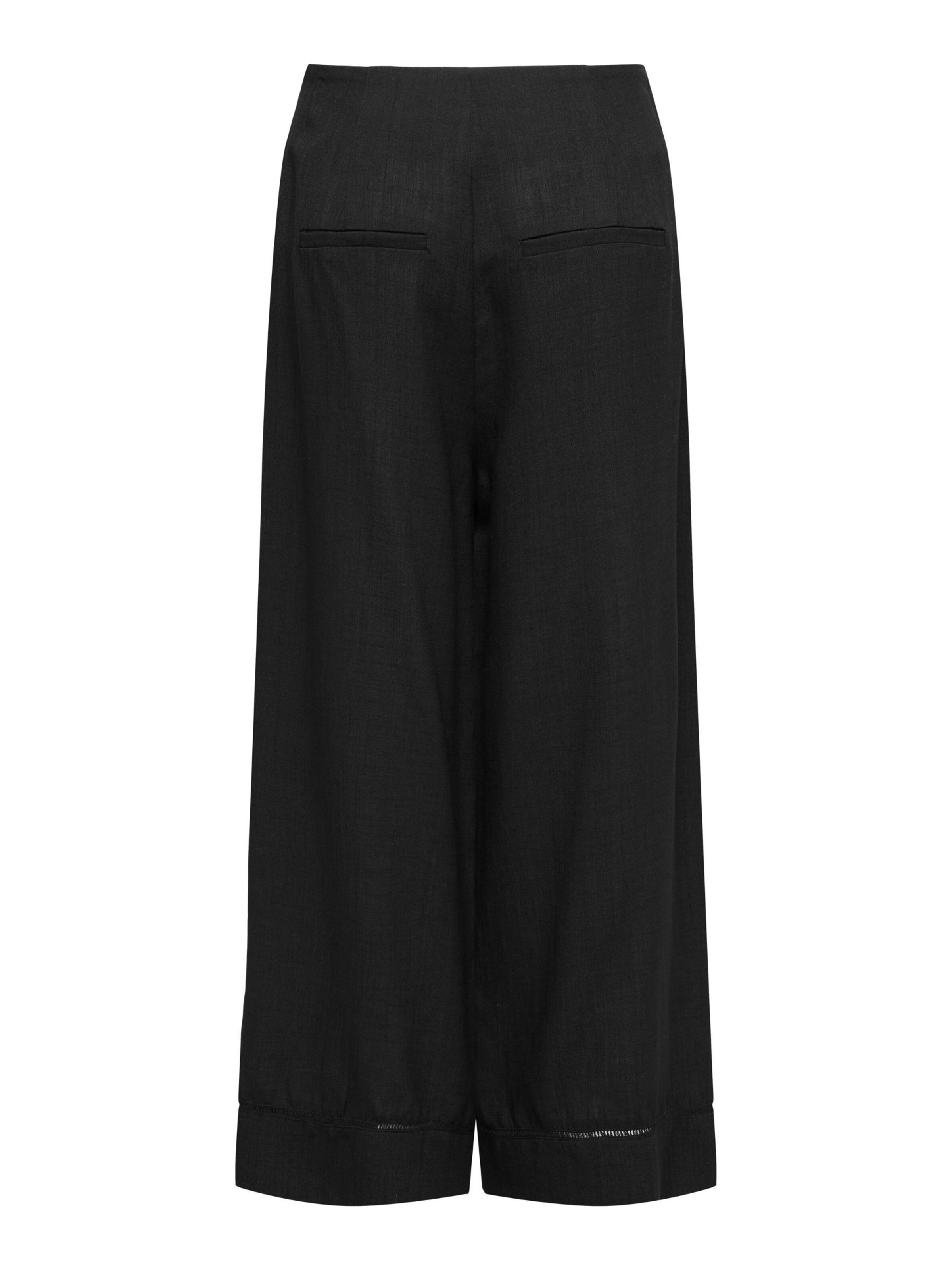 ONLY Wide leg Pants 'ONLOctavia' in Black