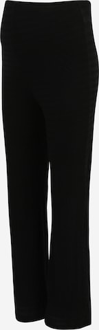 MAMALICIOUS Flared Pants 'GLORIA' in Black: front