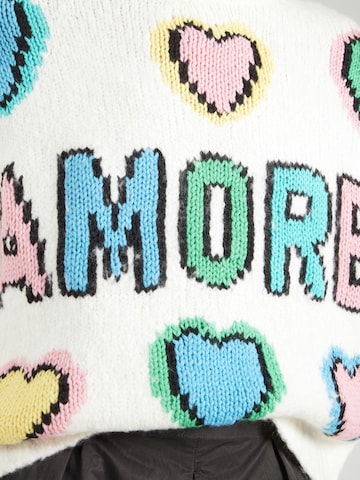 PRINCESS GOES HOLLYWOOD Svetr 'AMORE' – bílá