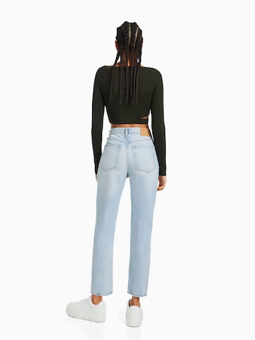 Bershka Regular Jeans in Blue