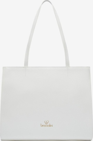 Shopper 'Meg' di Braccialini in bianco: frontale