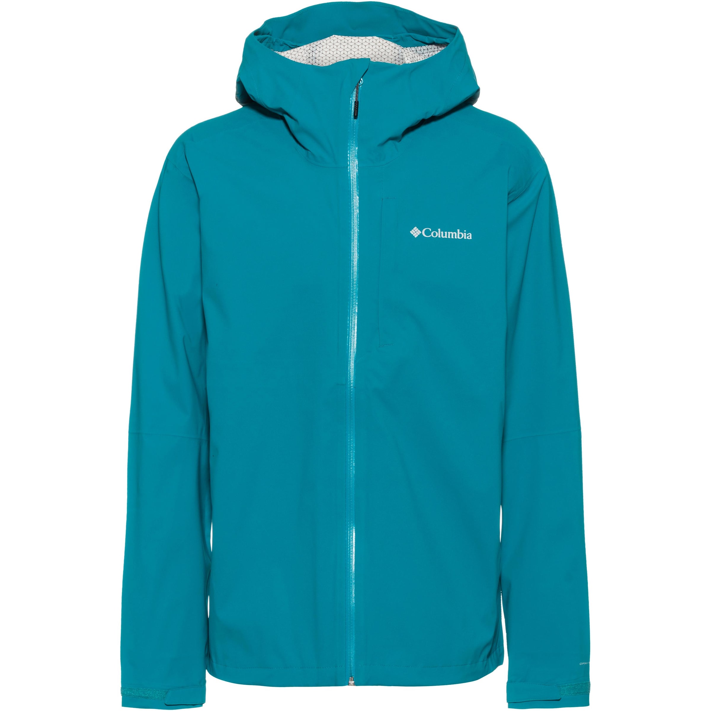 COLUMBIA Softshelljacke 'Ampli-Dry Shell' in Blau: Vorderseite